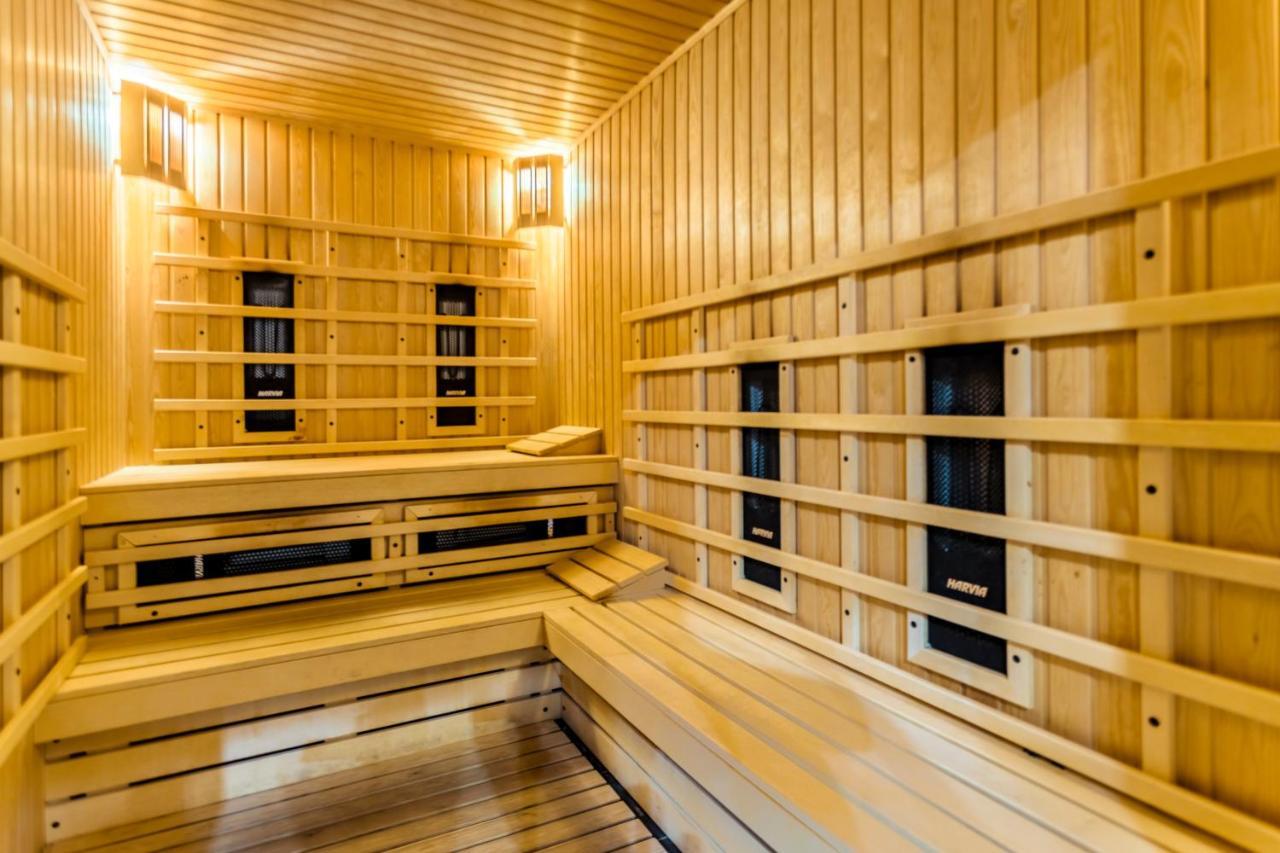 Hotel Arte Spa & Park Welingrad Zewnętrze zdjęcie A modern Finnish sauna